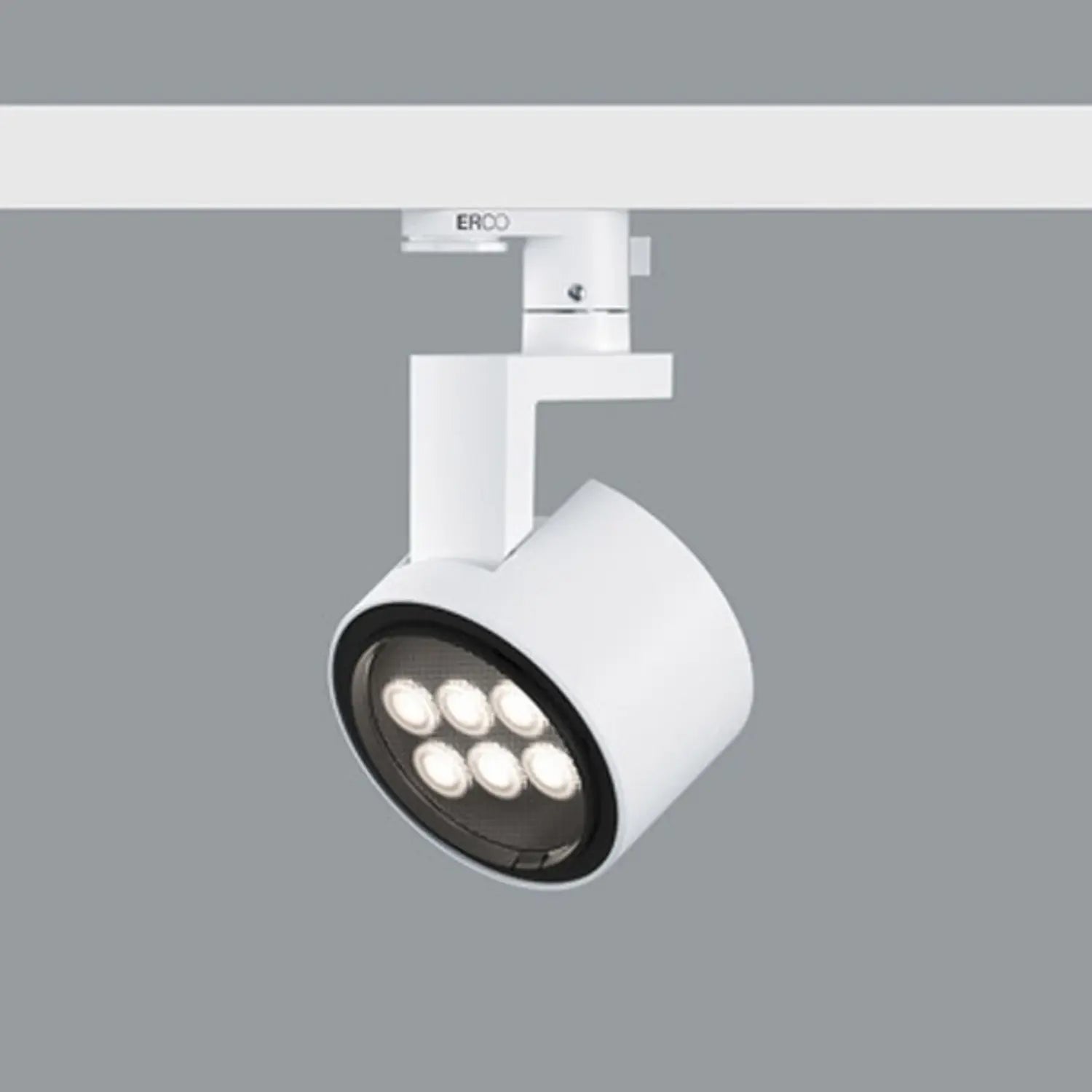 B-Ware Erco Strahler Spot Leuchte 230 V Led 12 W Flood 930 Weiß Stromschiene Siehe Text - 3079084