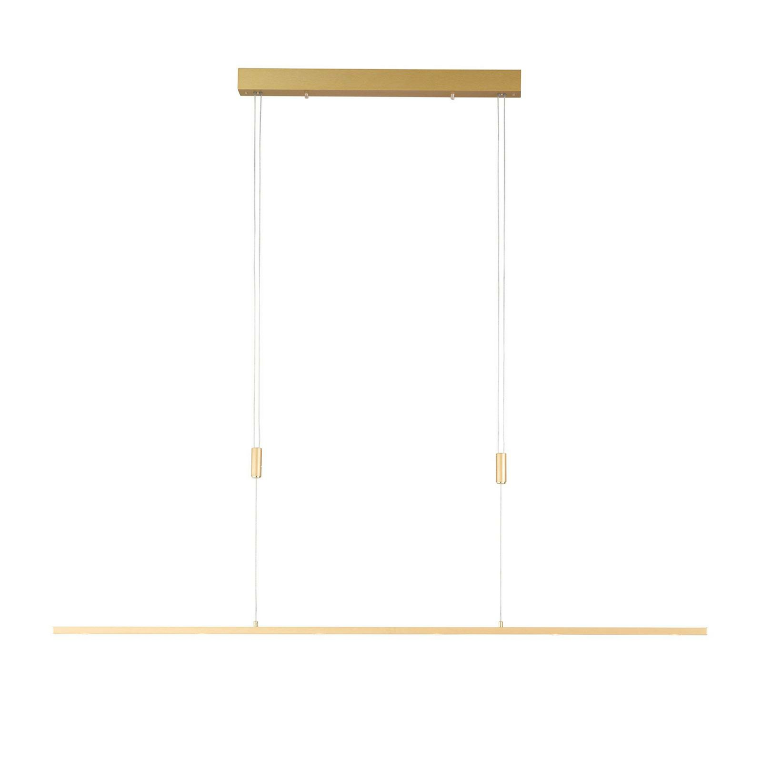 B-Ware Rothfels Pendelleuchte Hängelampe Led Messing Matt Gebürstet Warmweiß Höhenverst