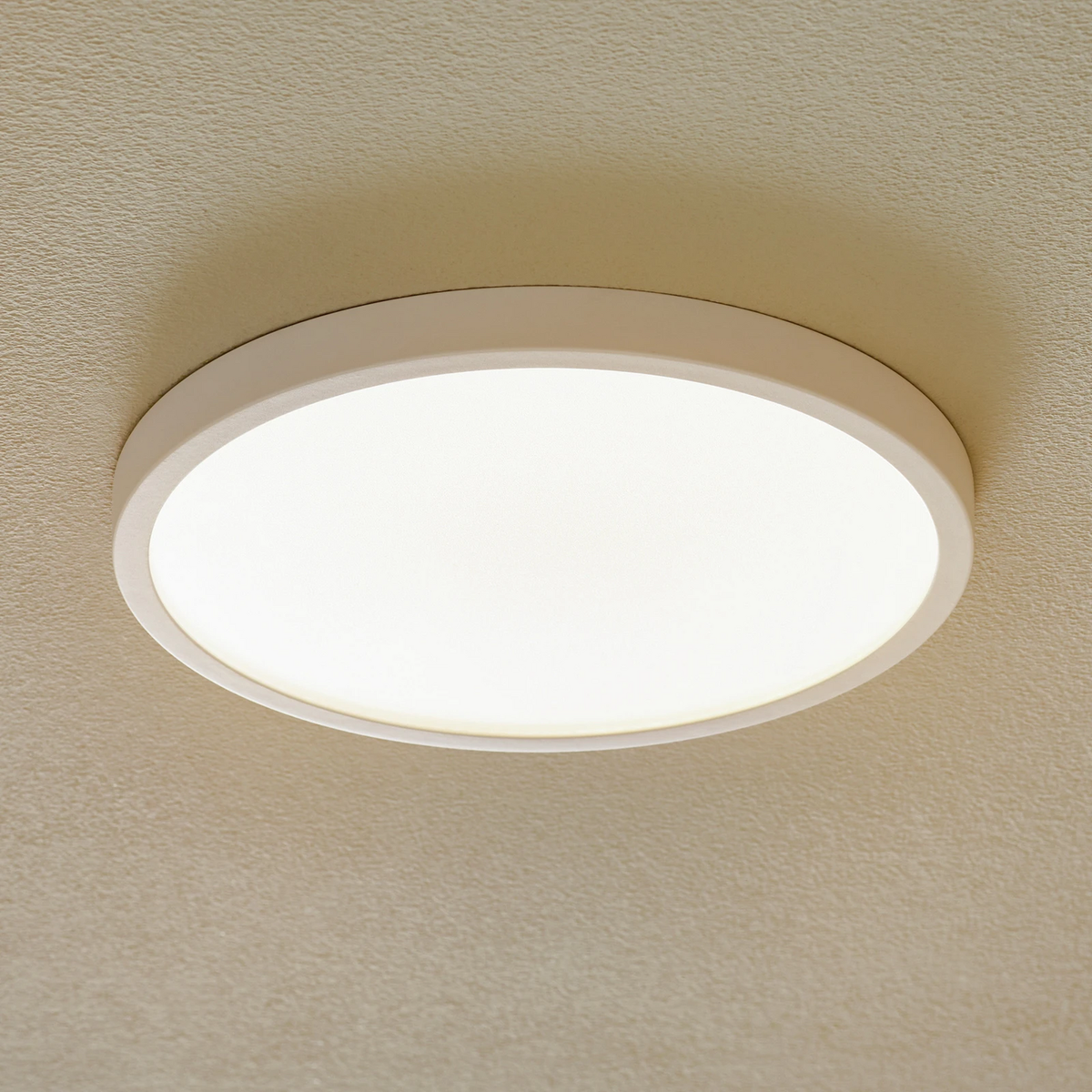 B-Ware Vika Deckenleuchte Lampe Led Rund Weiß Aluminium Kunststoff Beleuchtung 30 Cm