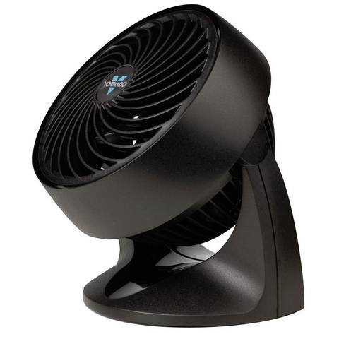 B-Ware Vornado Bodenventilator Windmaschine Trommelventilator 54 W 24x34.5 Cm Schwarz