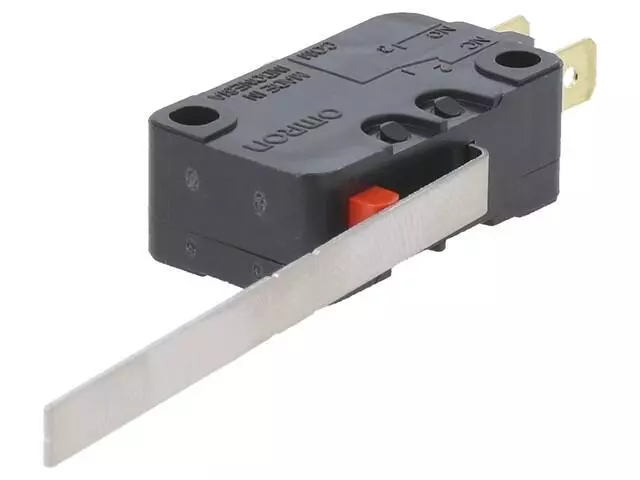 Omron 1 X Mikroschalter Snap Action 16 A/250 Vac 10 A/30 Vdc Hebelschalter 100 Stück B-Ware