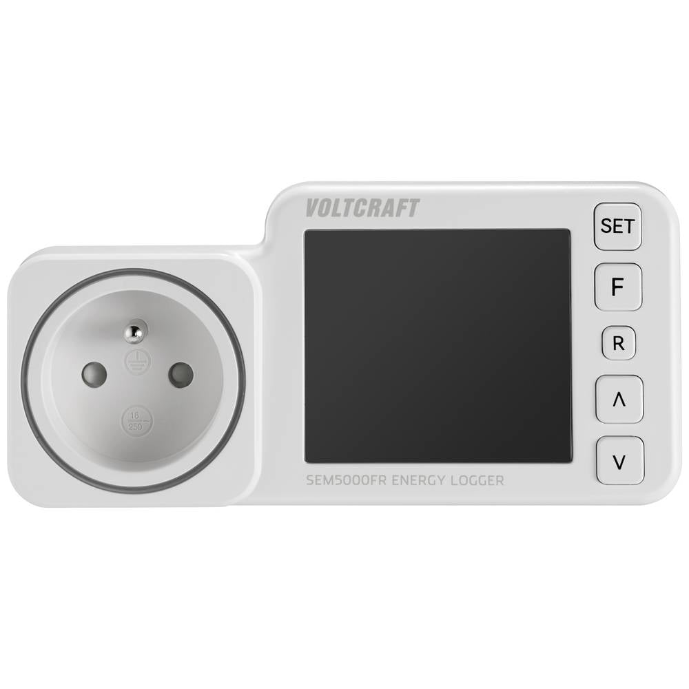 VOLTCRAFT SEM5000 FR Energiekosten-Messgerät Kostenprognose Alarmfunktion 3680 W - 4064161218854