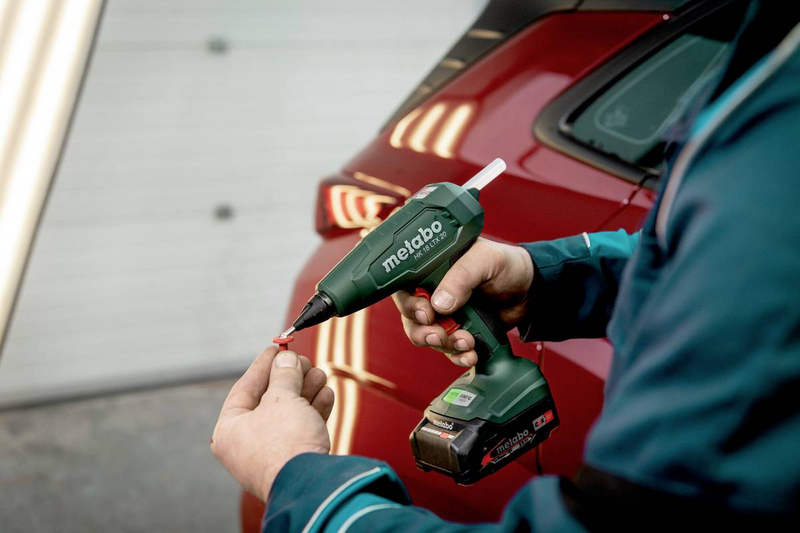Metabo Akku Heißklebepistole Heißkleber Ohne Akku Und Ladegerät 11 Mm 18 V 1 St. B-Ware