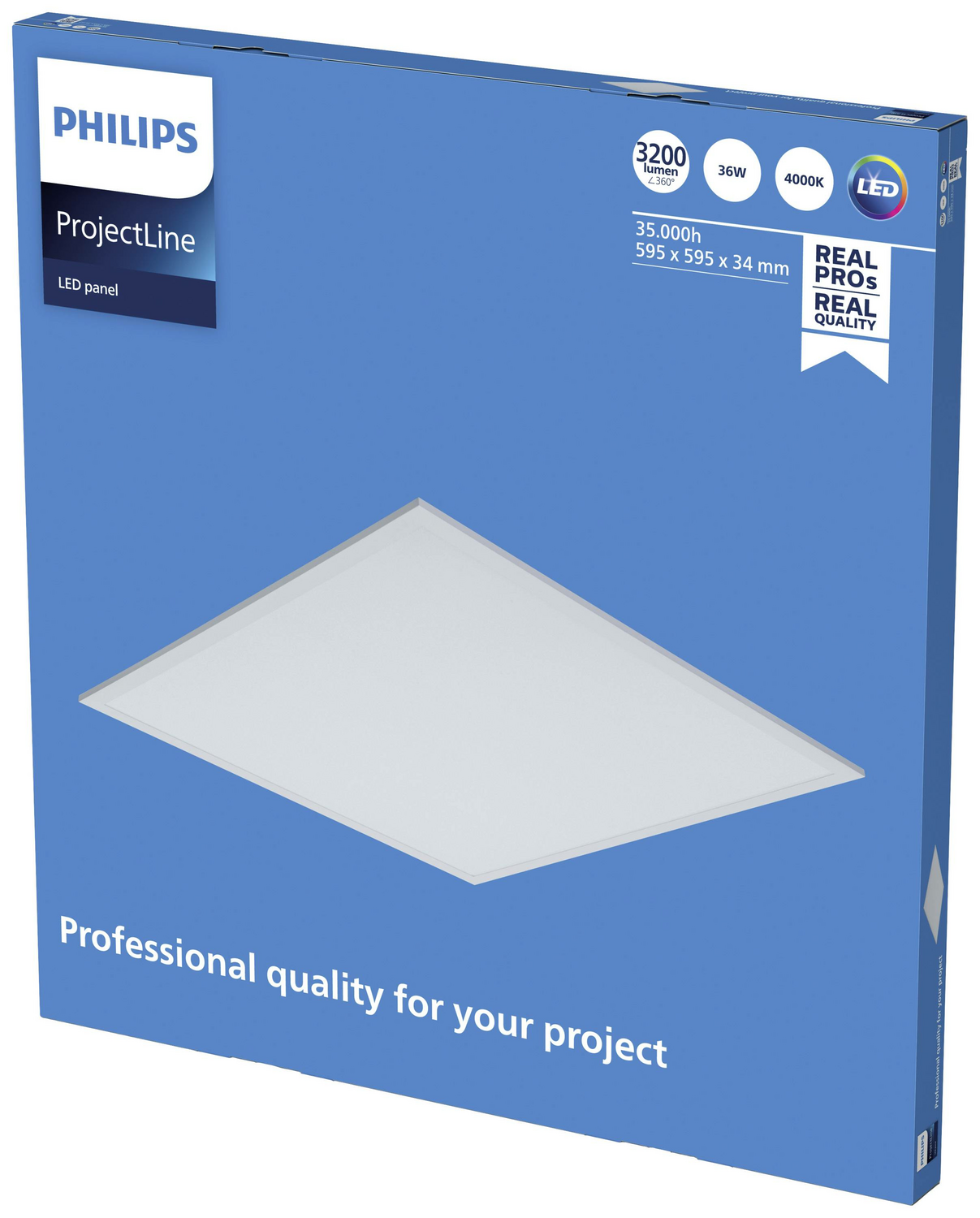 Philips Project Line Led Panel 36 W Deckenlampe Deckenleuchte Led Naturweiß Weiß B-Ware - 8719514955271