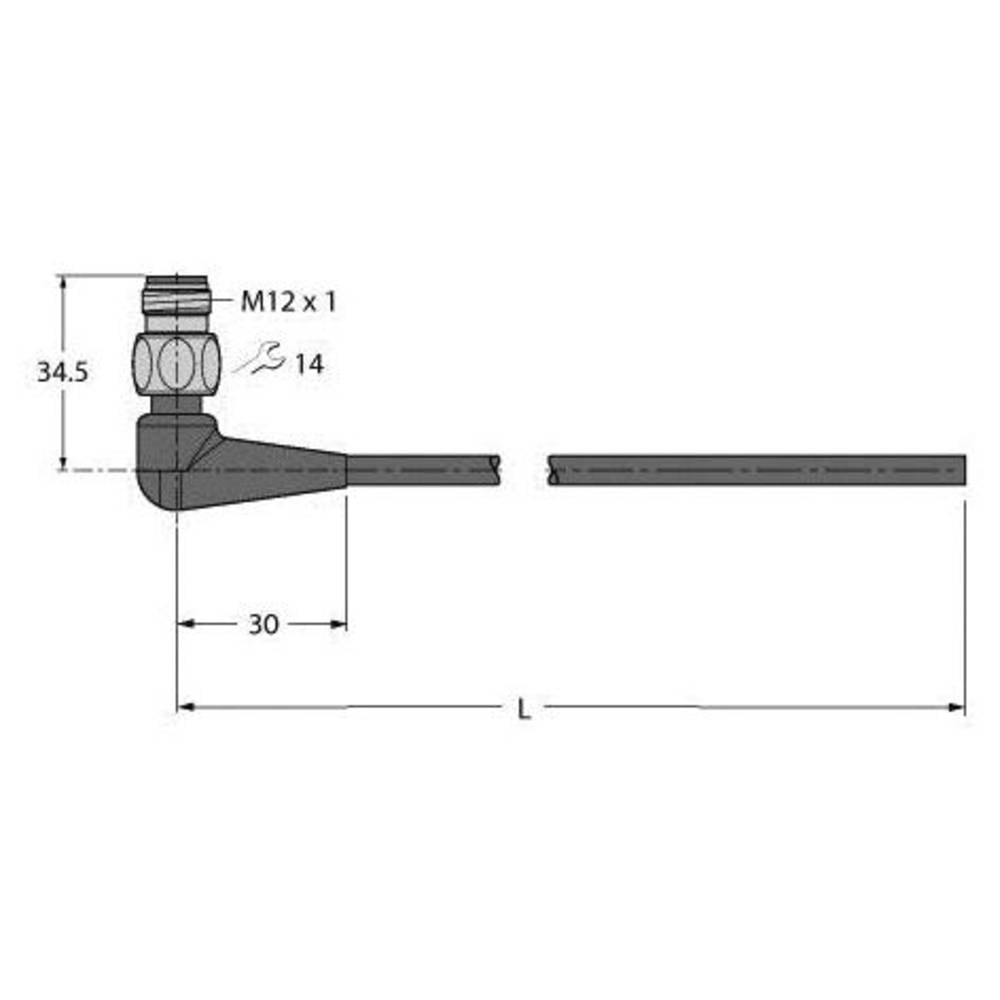 Turck 6936005 Sensor-/Aktor-Anschlussleitung Verbindungsleitung Leitung