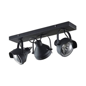 B-Ware Lindby Scheinwerfer-Deckenstrahler Henega schwarz 3-flg Deckenlampe Deckens260