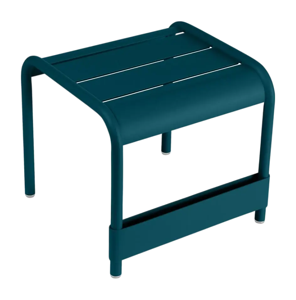 B-Ware Fermob Fußbank Hocker Synonym Luxembourg Acapulco Blue Aluminium Garten Terrasse - 3100540337233