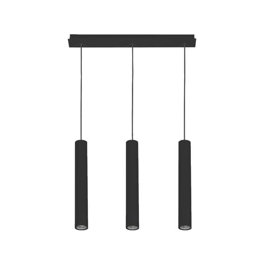 B-Ware Nowodvorski Lightning Hängeleuchte Eye Deko Pendelleuchte Gu10 Schwarz Dreiflamm