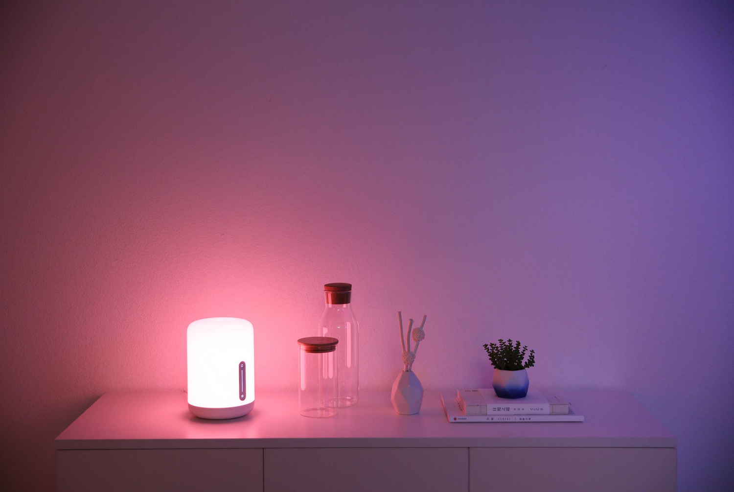 Lampe de chevet Xiaomi Mi Bedside Lamp 2 XM200010, lampe de table/lampadaire blanche, produit reconditionné. 