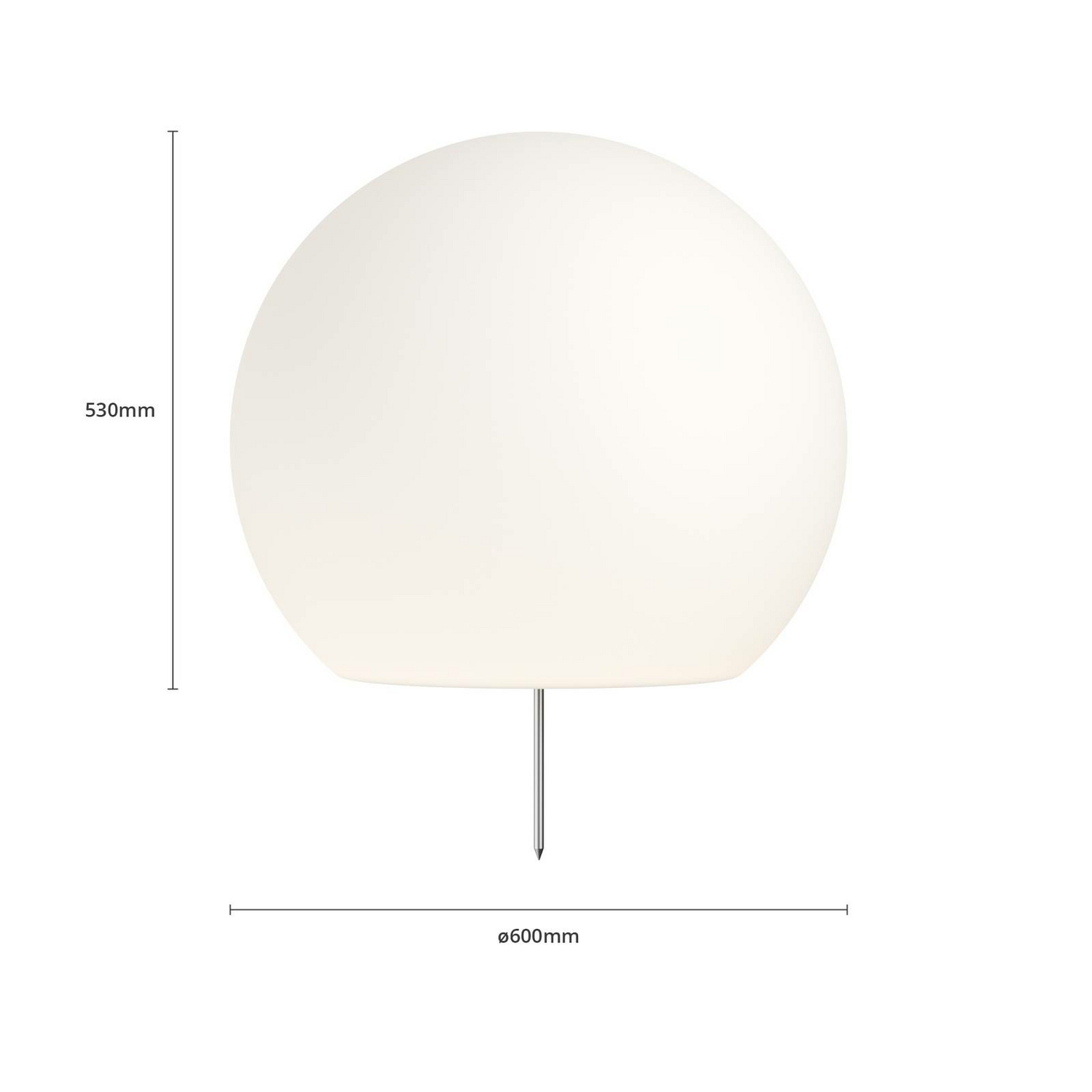 B-Ware Nowodvorski Lighting Kugelleuchte Cumulus L Für Den Garten Gartenlampe ø 60cm