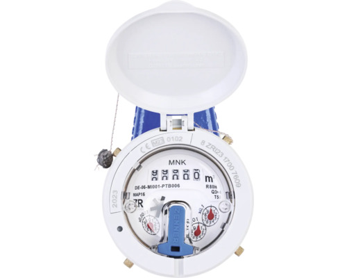 Zenner Hauswasserzähler ¾" MNK Q3 4 BL 105 mm Kaltwasser Wasserzähler Messgerät