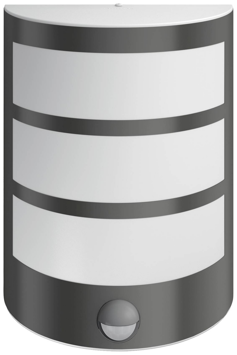 Applique murale extérieure LED Philips Python UE anthracite avec capteur, modèle B-stock 