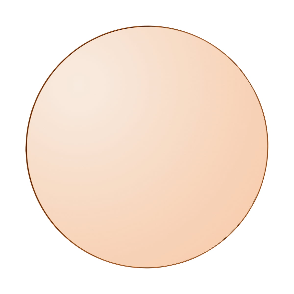 B-Ware Aytm   Circum Wandspiegel Large ø 110 Cm Amber Spiegel Dekoration Badspiegel