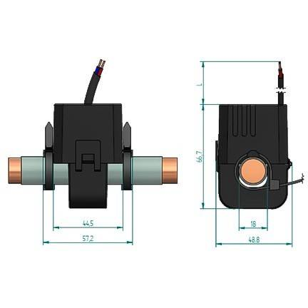 Celsa Tq 18 B 150/5 A 1 Va Kl. 1 Kabelumbaustromwandler Stromwandler B-Ware
