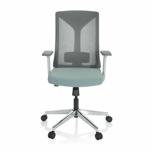 B-Ware Hjh Office Bürostuhl Drehstuhl Halifax Stoff Netzstoff Mint 652