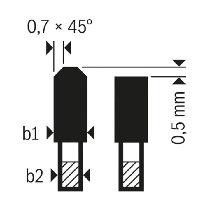 Bosch Kreissägeblatt Sägeblatt Multi Material 254mm 30mm 2,3mm 80 Zähne - 3165140574389