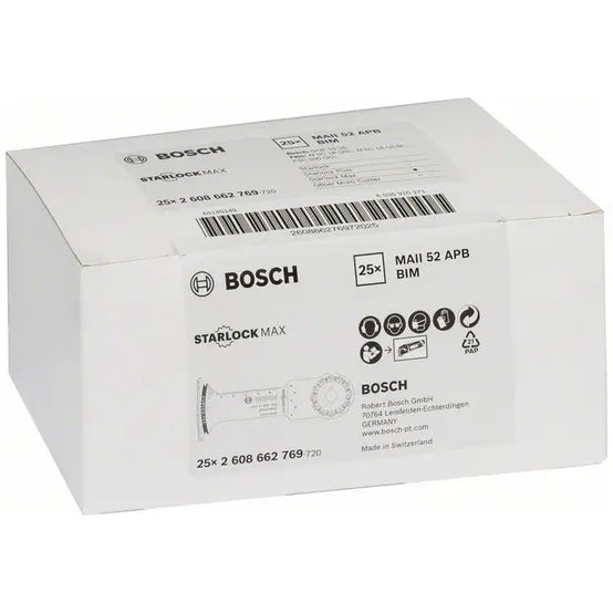B-Ware Bosch Bim Tauchsägeblatt Sägeblatt Holz Metall 70mm 52mm 25 Stück Bimetall - 3165140859998