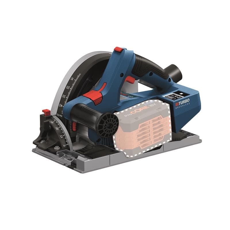 Bosch Akku Tauchsäge Säge Biturbo Gkt 18 V 52 Gc 2x5,5 Ah Akkus Ladegerät L Boxx B-Ware - 3165140930840