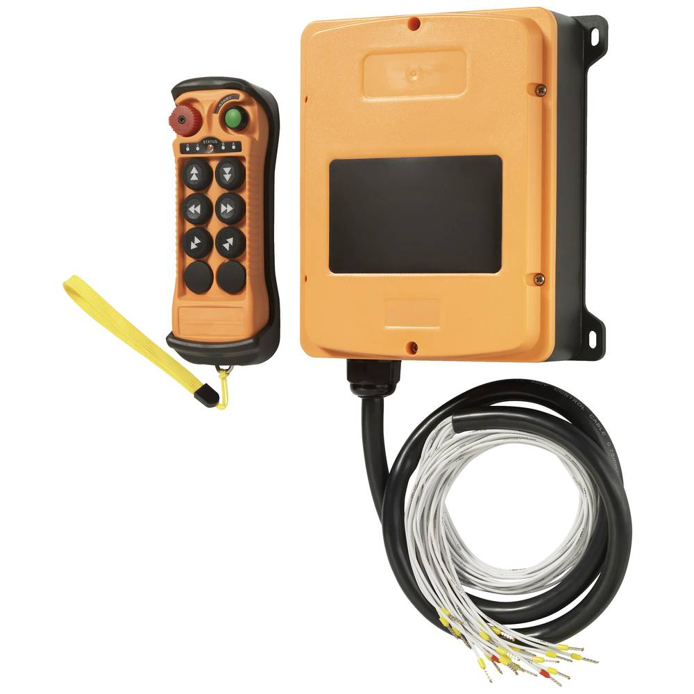 B-Ware TRU COMPONENTS Industrielle Funkfernsteuerung Steuerung 6x2-Kanal DEFEKTWARE