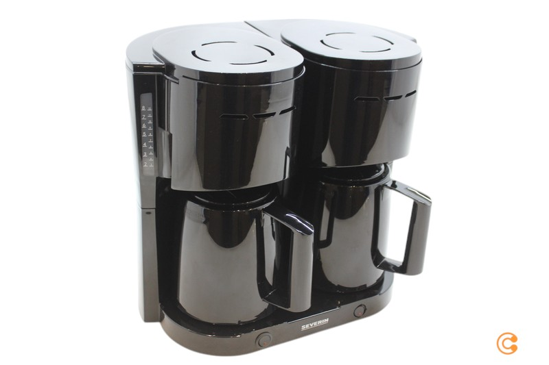 C-Ware Severin Kaffeemaschine Duo Filterkaffeemaschine 2 Thermokannen Siehe Text/F640 - 4008146041525