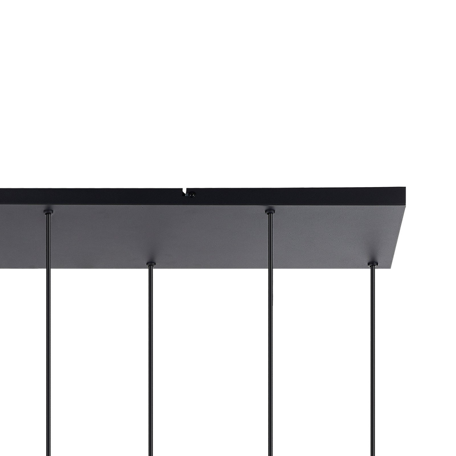 B-Ware Lucande Hängelampe Narion Linear Schwarz Braun Grün 7 Flg Deckenlampe Lampe