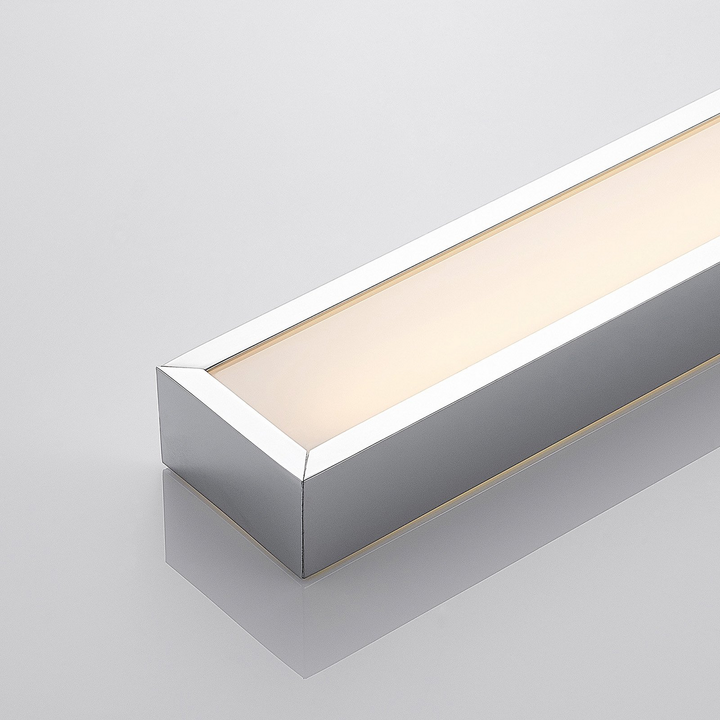 Lindby Layan LED-Bad-Wandleuchte Wandleuchte Lampe Badezimmerlampe chrom 120 cm
