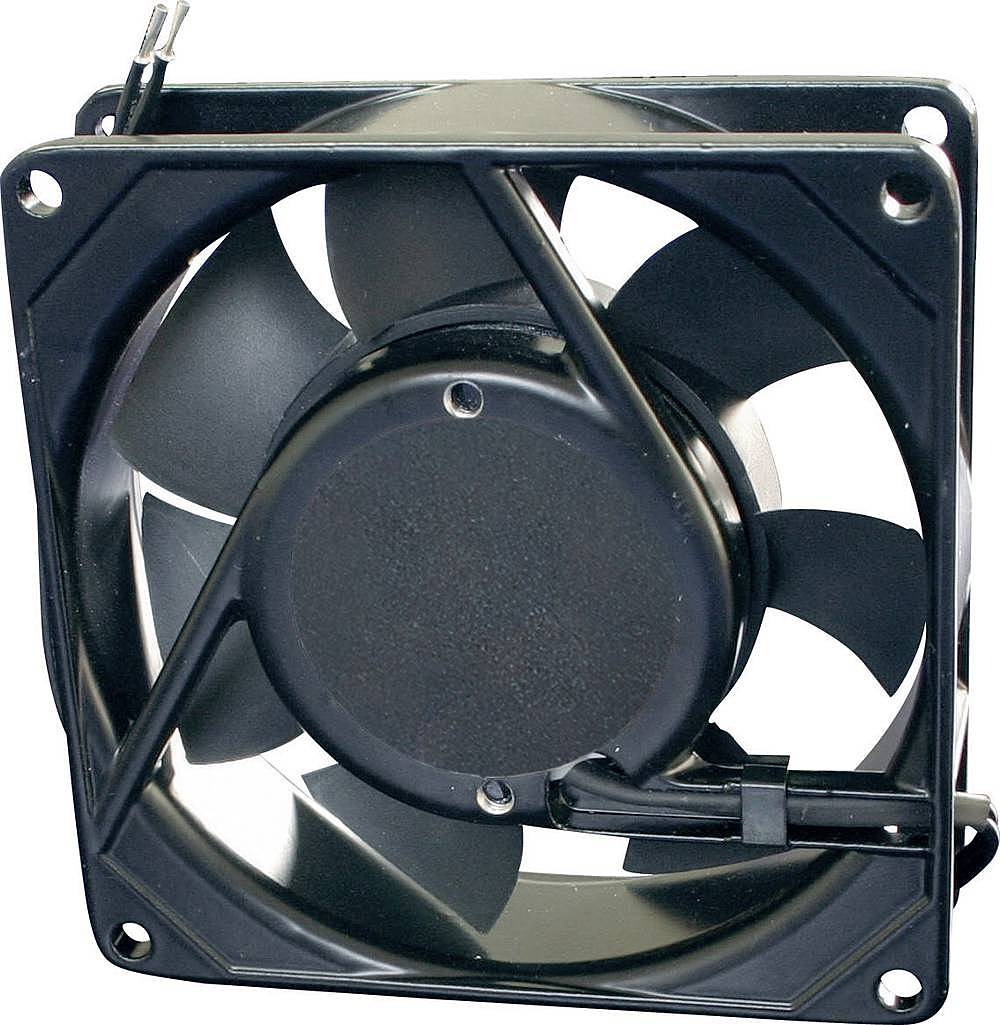 X Fan Axiallüfter Schwarz 230 V/Ac 24 M³/H 80 X 80 X 25 Mm Rah8025 S1 Pc Zubehör B-Ware