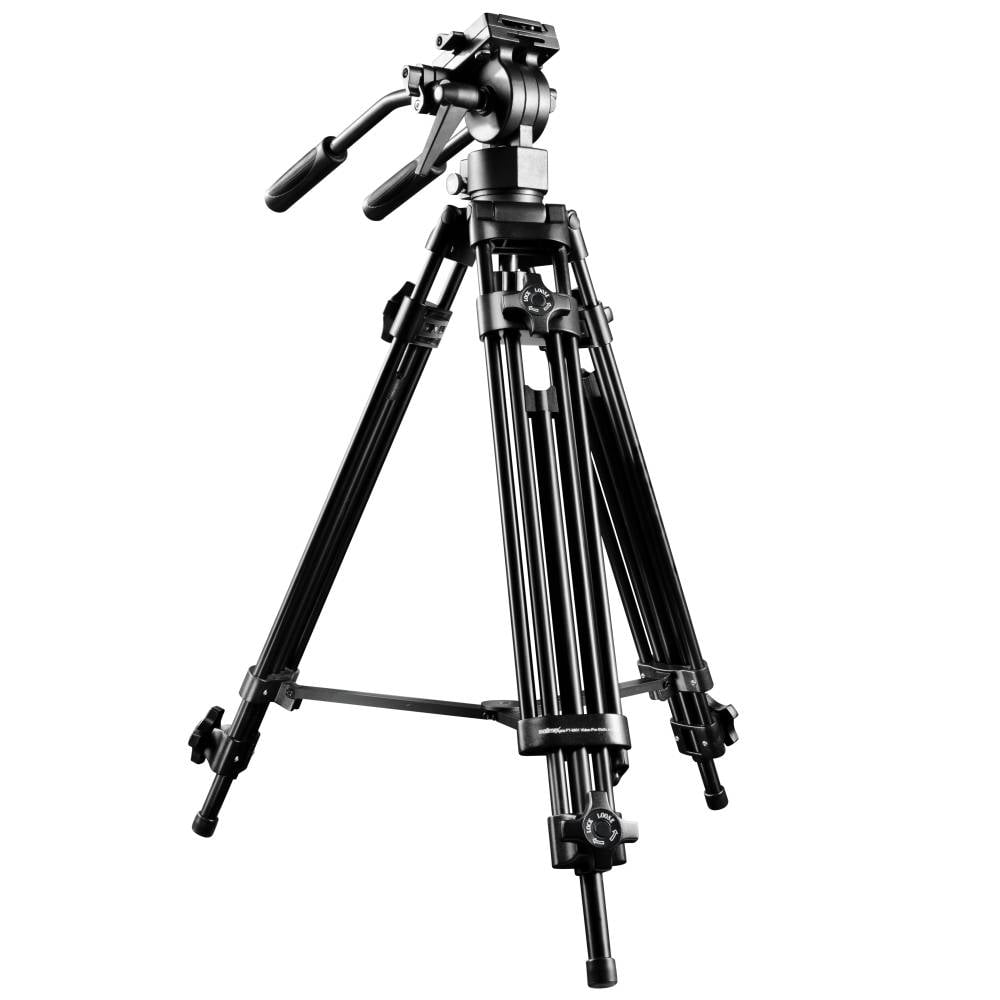 Walimex Pro EI-9901 Dreibeinstativ 1/4 Zoll Arbeitshöhe 69-138 cm Tasche Stativ
