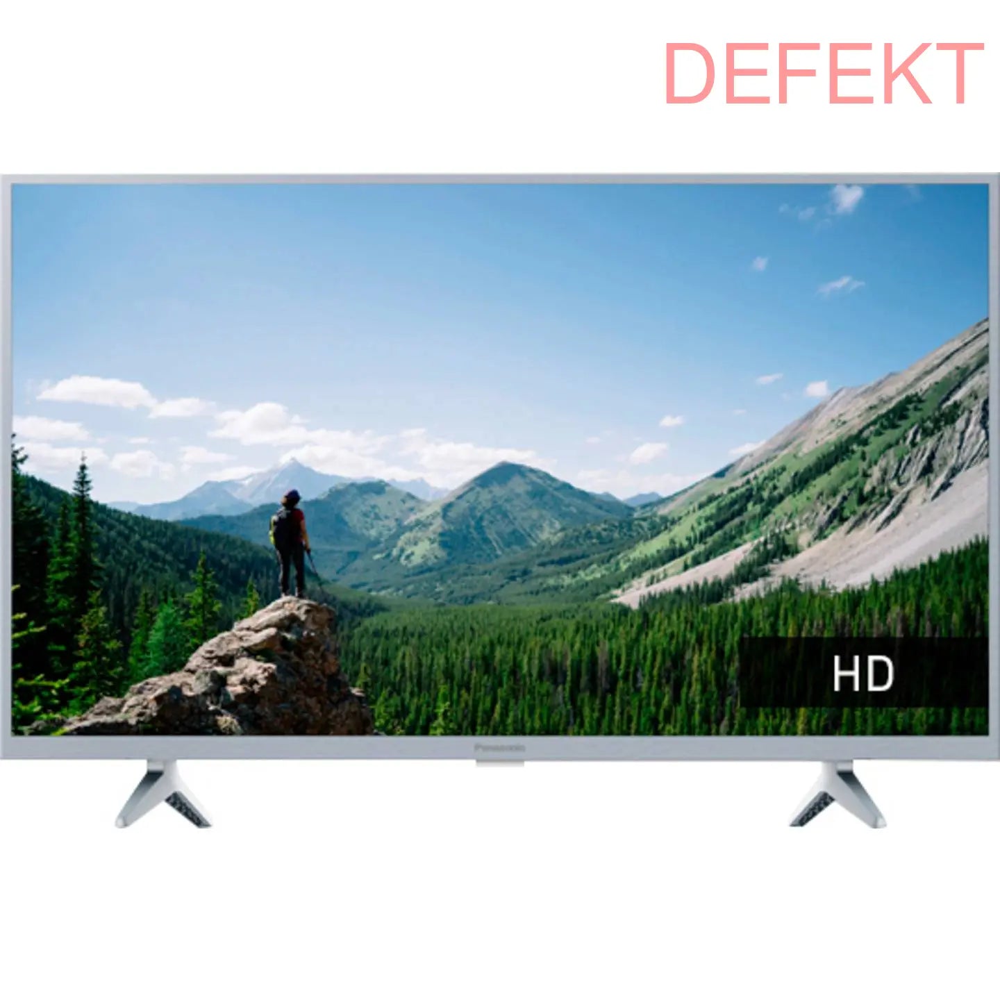 D-Ware Panasonic Led Tv Fernseher Hd 32 Zoll Silber Smart Sprachassistent Defektware - 5025232949267