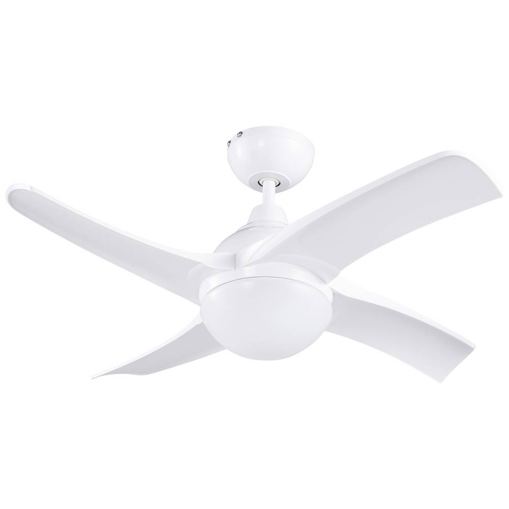 Sygonix Deckenventilator Ø 91 cm Ventilator mit Lampe Deckenlüfter Deckenla50 - 4064161192017