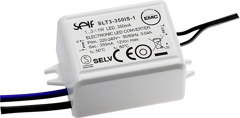 3 STÜCK LED-Treiber Self SLT3 IS-1 Konstantstrom Möbelzulassung Self Electronics