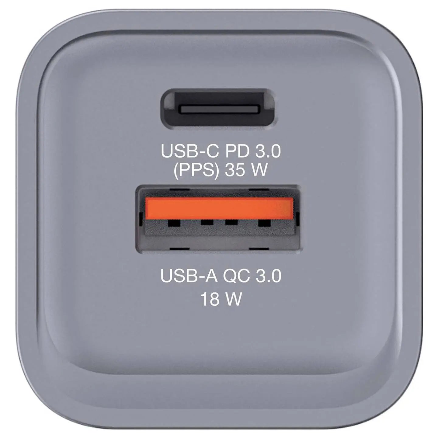 B-Ware Verbatim Reiseladeadapter Ladegerät Ga N Usb C Usb A Grau Smartphone Tablet - 23942322009