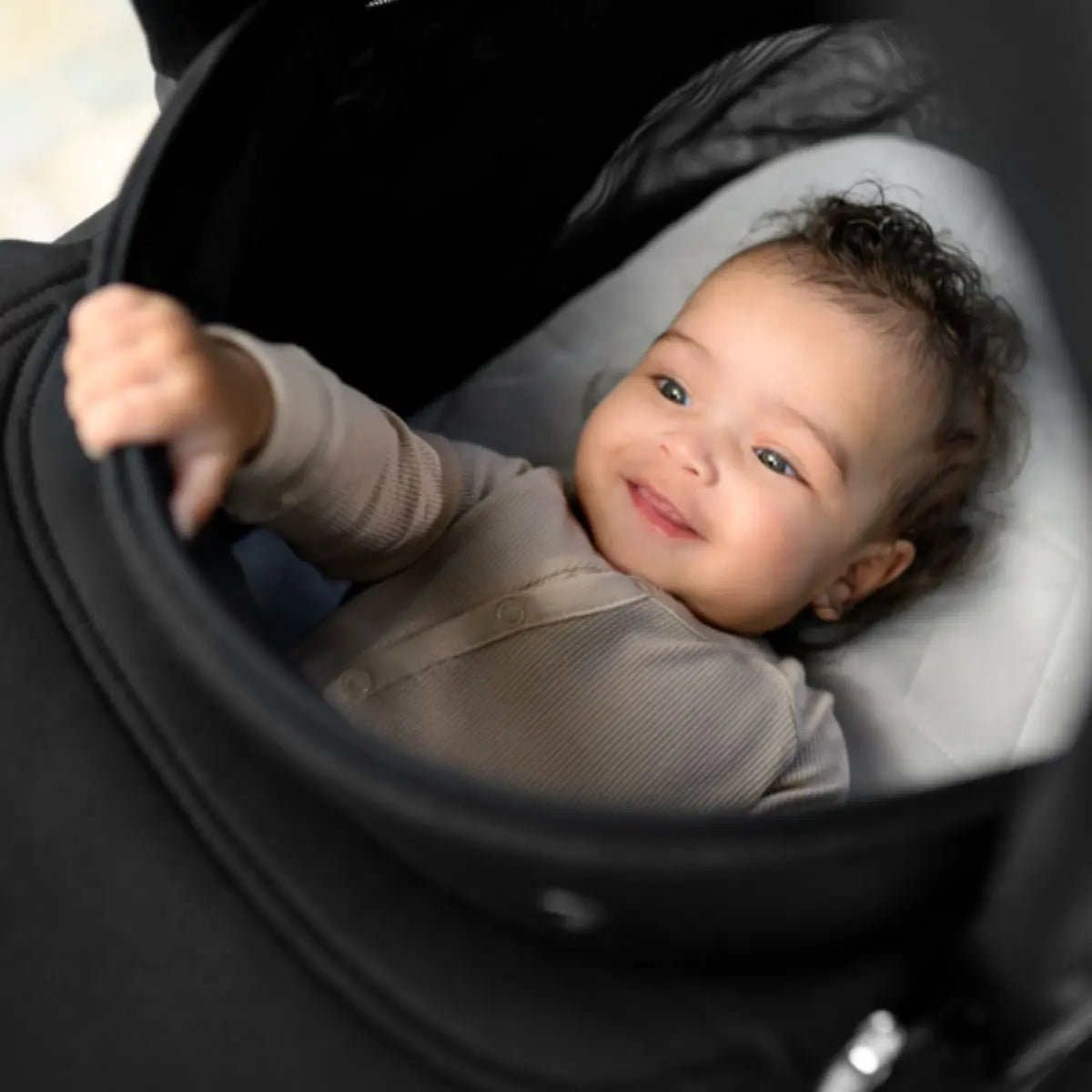 B-Ware Maxi Cosi Babywanne Tragetasche Sense Twillic Graphit Komfortmatratze Siehe Text - 3220660006977