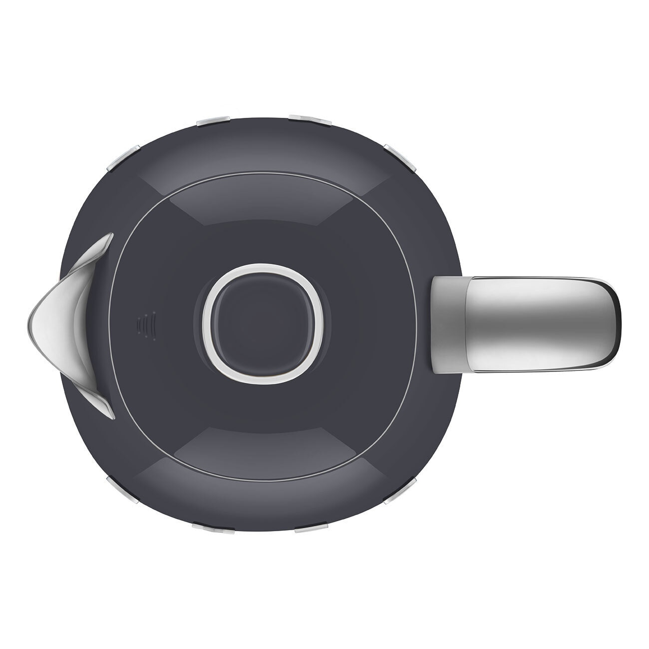 Smeg   Wasserkocher 1,7 L Klf03 Grau Erhitzer Kleinküchengerät Defektware D-Ware - 8017709292041