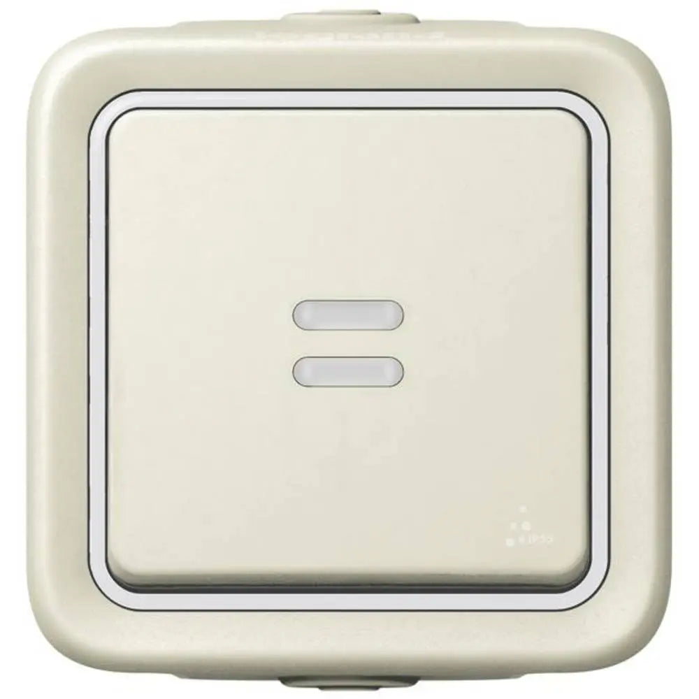 B-Ware Legrand Installationsschalter 069613 Schalter Plexo Weiß 3 Auslässe 2 Stück - 3245060696139