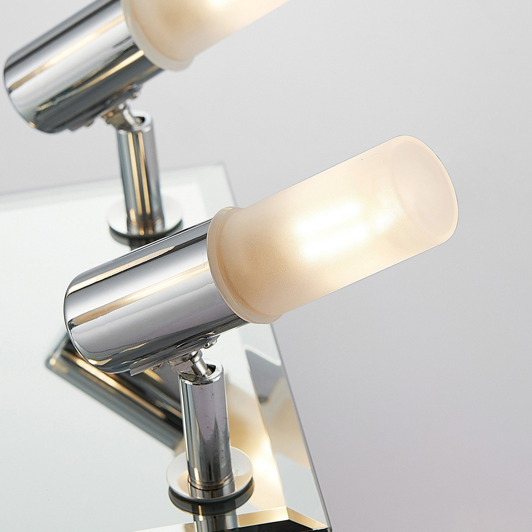 Lindby Bad Deckenlampe Zela Deckenlampe Lampe 4 Flammig G9  32 X 32 Cm Chrom B-Ware - 4251096558982