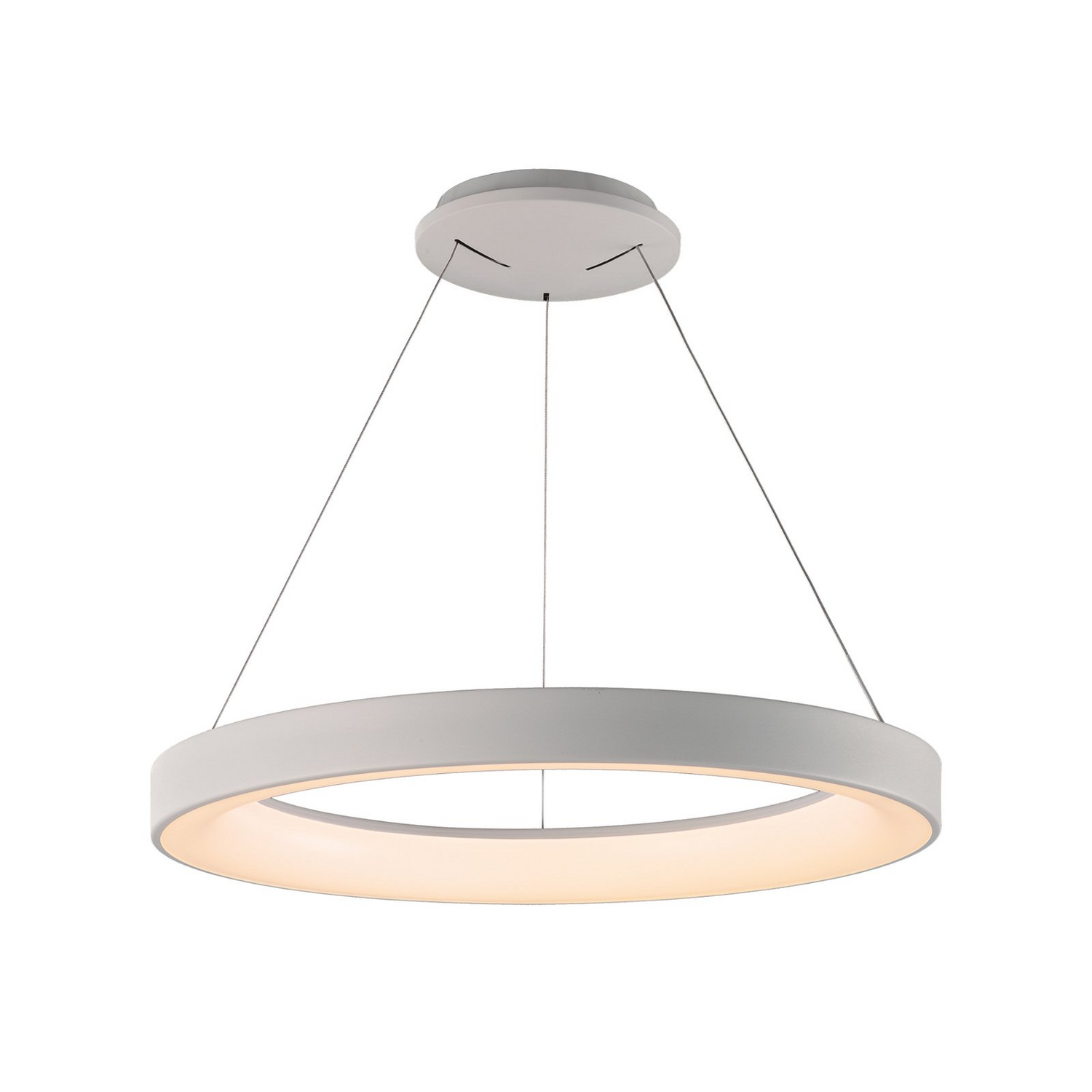 B-Ware Mantra Iluminación Led Hängeleuchte Niseko Ii Fernbedienung ø 50 Cm Weiß Lampe