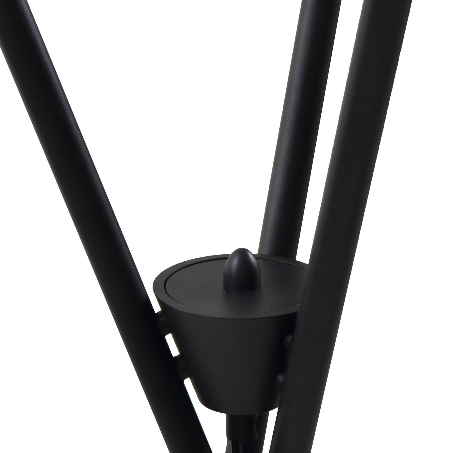 Lucande Stehleuchte Visata Schwarz Glas Dreibein Stehlampe Lampe Leuchte Spot B-Ware - 4251911778922