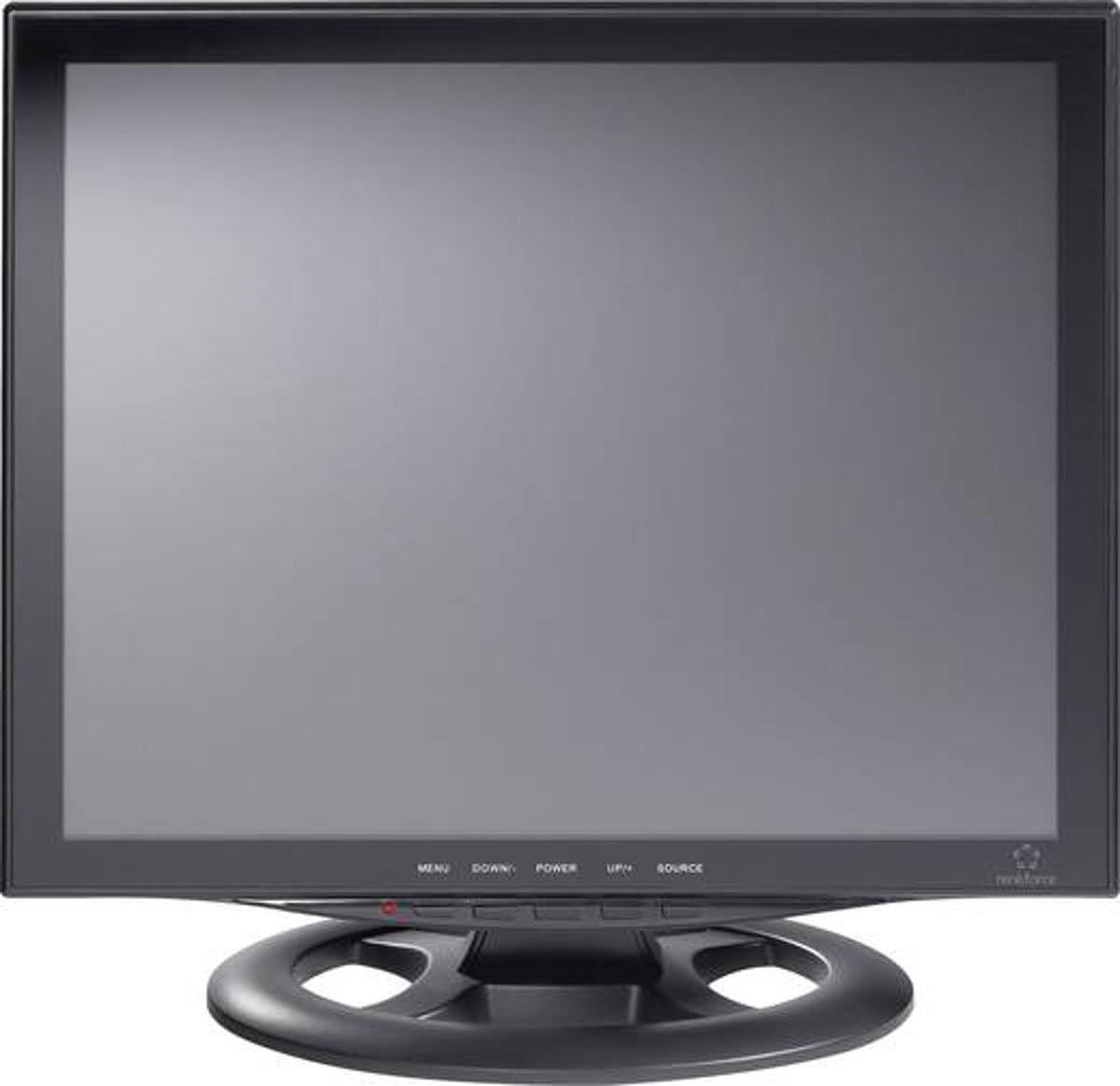 Renkforce Lcd überwachungsmonitor Monitor Pc überwachung Bildschirm 17" Schwarz B-Ware