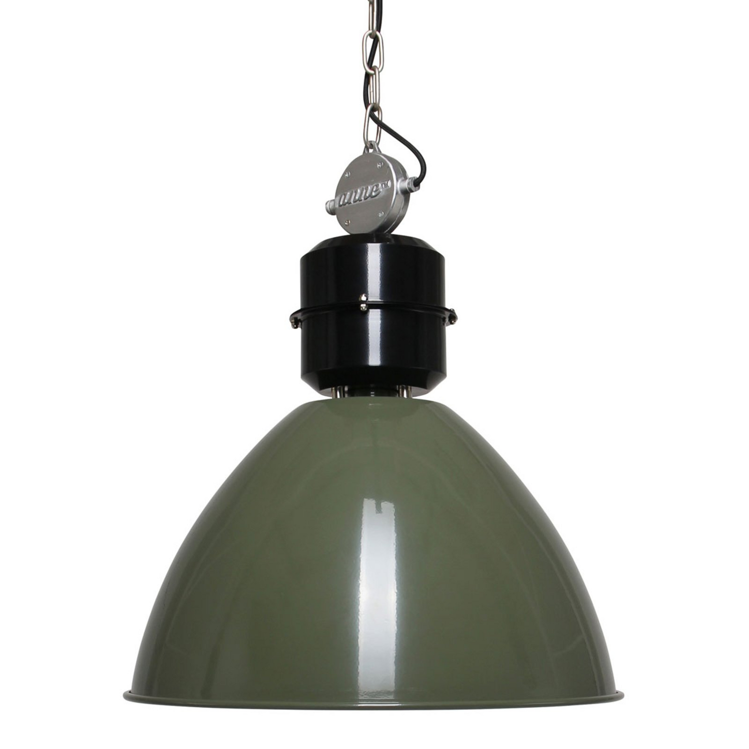 B-Ware Steinhauer Olivgrüne Pendelleuchte Frisk Hängeleuchte Lampe Im Industrie Design