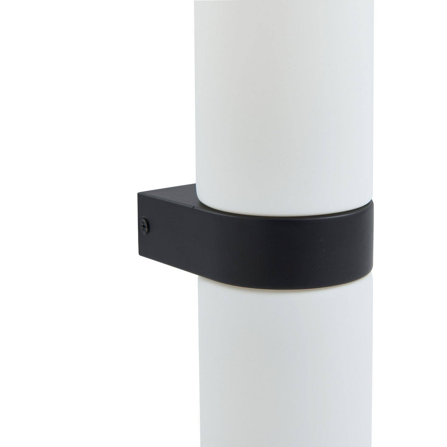 B-Ware Lucande Bad Wandleuchte Basolo Schwarz Höhe 31,5 Cm Glas Wandlampe Lampe Leuc121