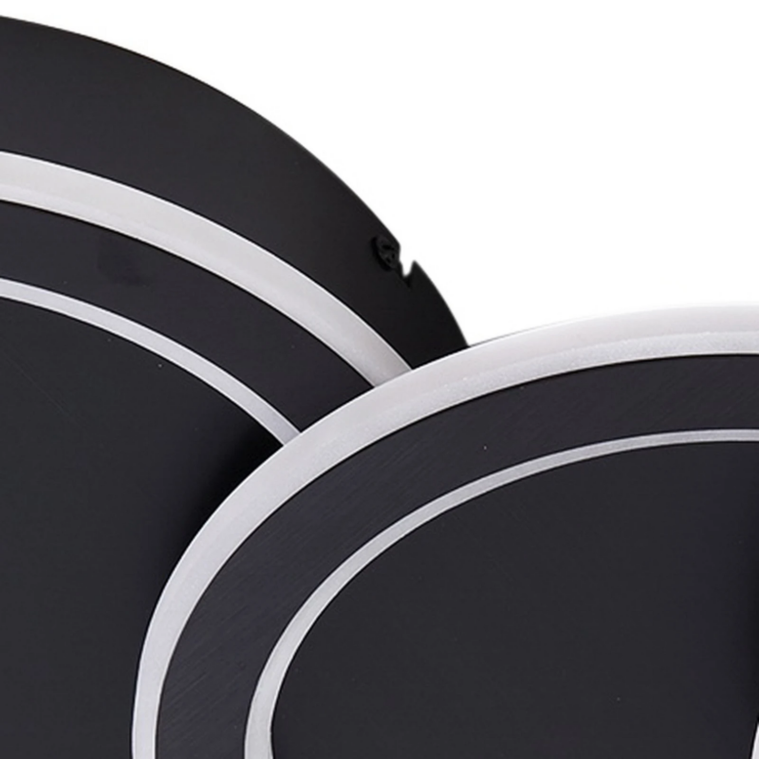 Plafonnier LED Lucande Diala en métal noir 96 cm (article de seconde main)