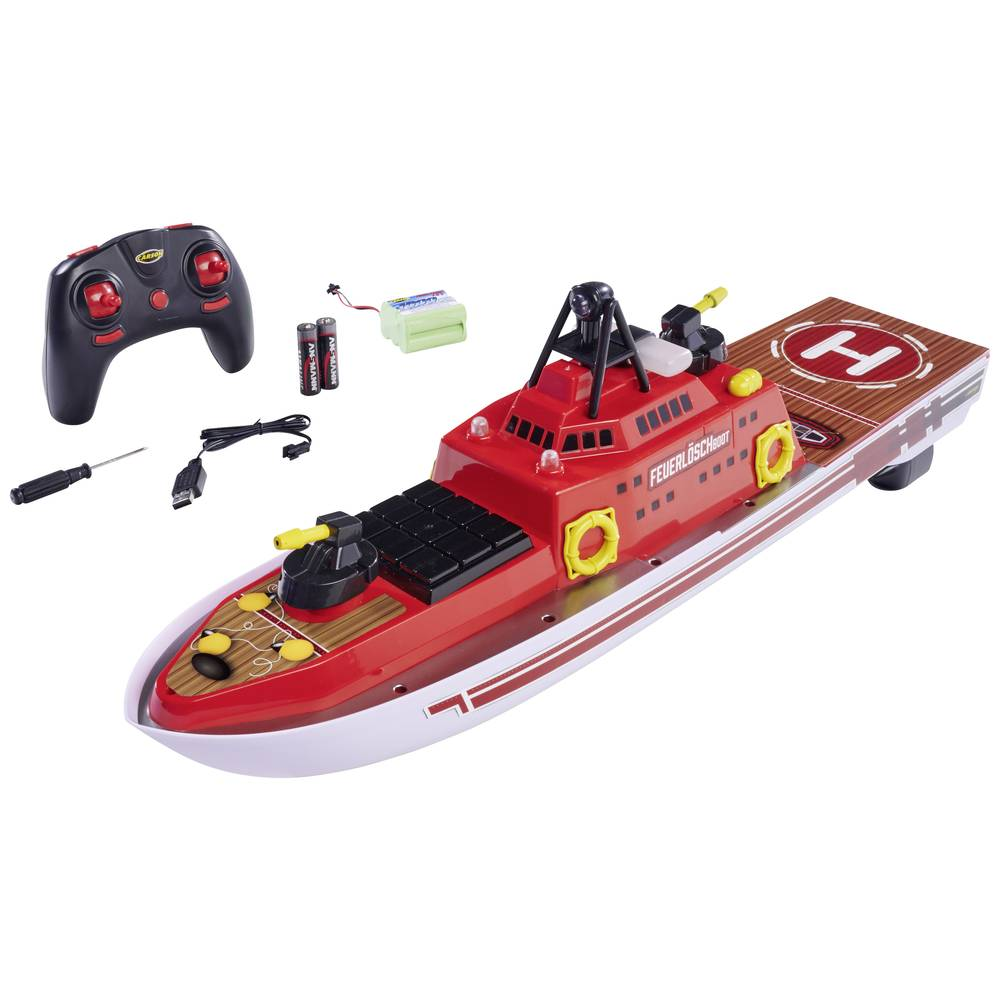 B-Ware Carson Modellsport Feuerlöschboot Rc Motorboot Rt R Boot Modellboot Löschboot