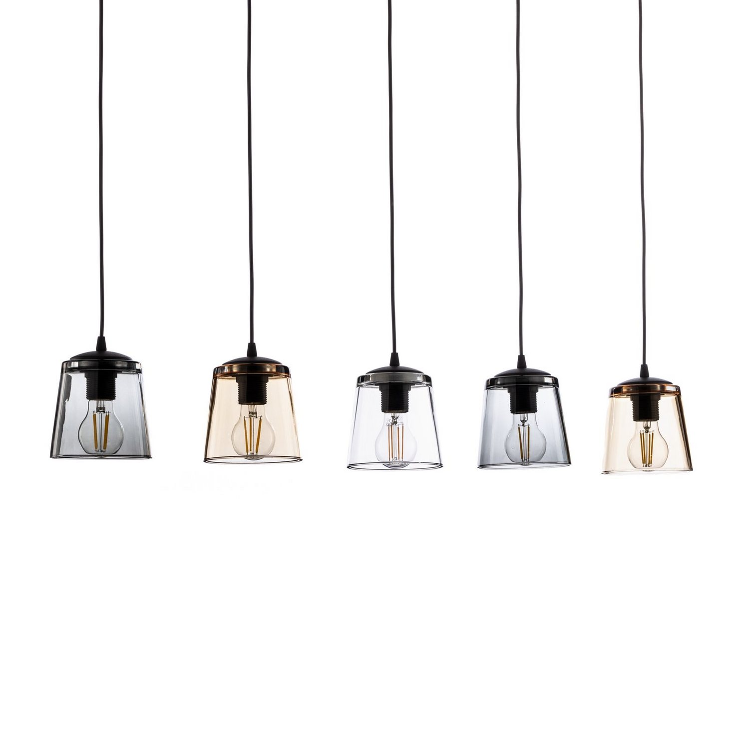 Pendelleuchte Lucea 5 Flammig Gemischt Pendellampe Lampe Leuchte Deckenlampe B-Ware - 5902349232027