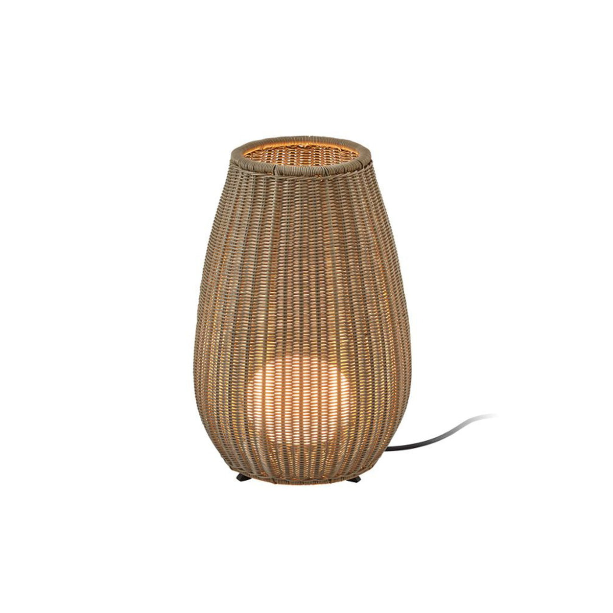 Bover Tischleuchte Tischlampe LED Amphora Beleuchtungskunst braun beige - 8435493713762