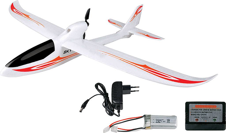 Amewi Skyrunner V3 Gyro Rc Motorflugmodell Modell Flugzeug Modellbau 750 Mm B-Ware