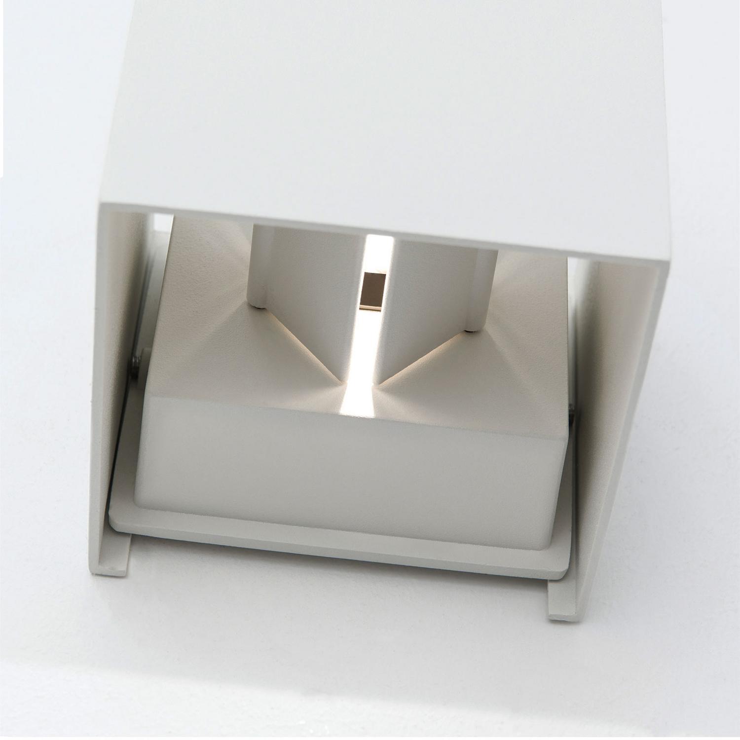 Led Außenwandleuchte Cube Weiß Metall 10 Cm Up/Down Wandlampe Wandleuchte Lampe B-Ware - 9003090253623