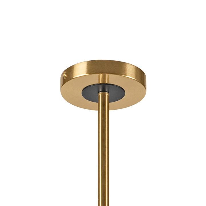 Deckenleuchte Natalia 8-flammig Glas gold Deckenlampe Lampe Leuchte Spot Licht