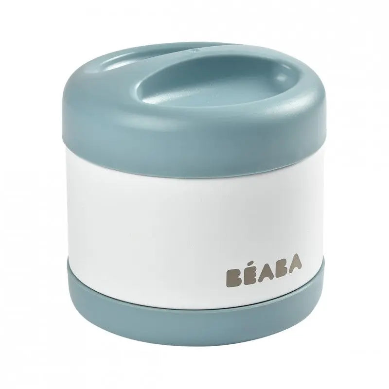 B-Ware Béaba Behälter Aufbewahrungsbox Thermo Portion Babynahrung Grau Blau 500 Ml - 3384349129095