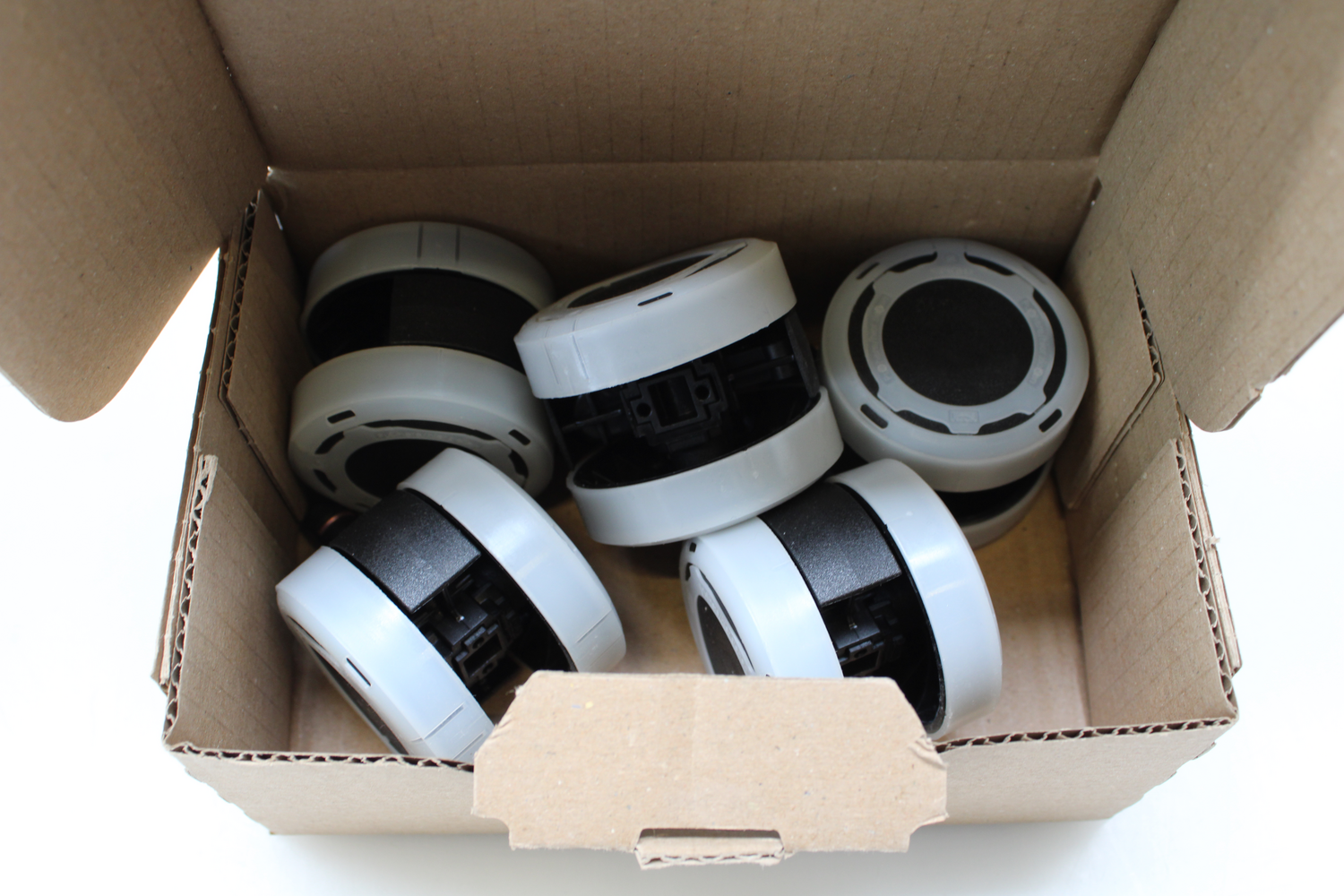 B-Ware Wagner D1 Office Weichbodenrollen Bürostuhlrollen Rollen 5 Stück Schwarz 3 Sets - 4014296782195